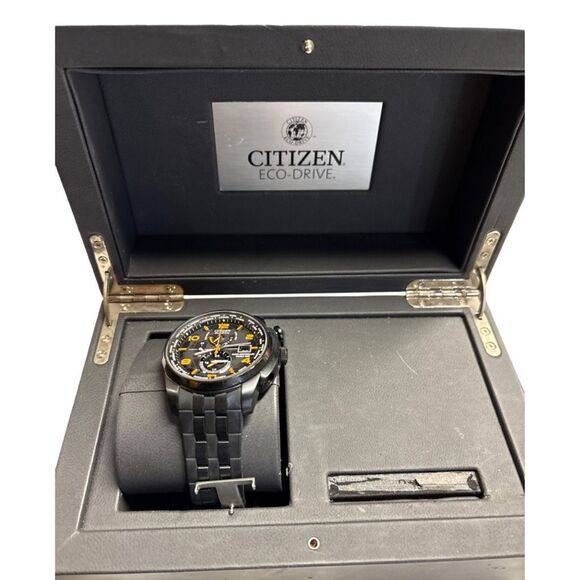 Citizen World Time A-T Eco-Drive Movement Caliber H820 Limited Edition Watch - Picture 11 of 14